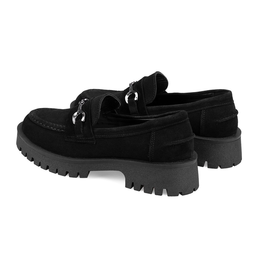 Kadın Siyah Süet Günlük Ayakkabı