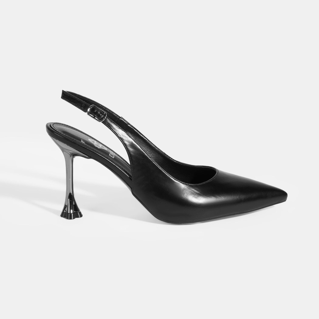 Kadın Siyah Topuklu Klasik Ayakkabı