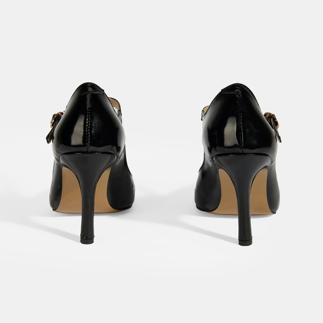 Kadın Siyah Topuklu Klasik Ayakkabı