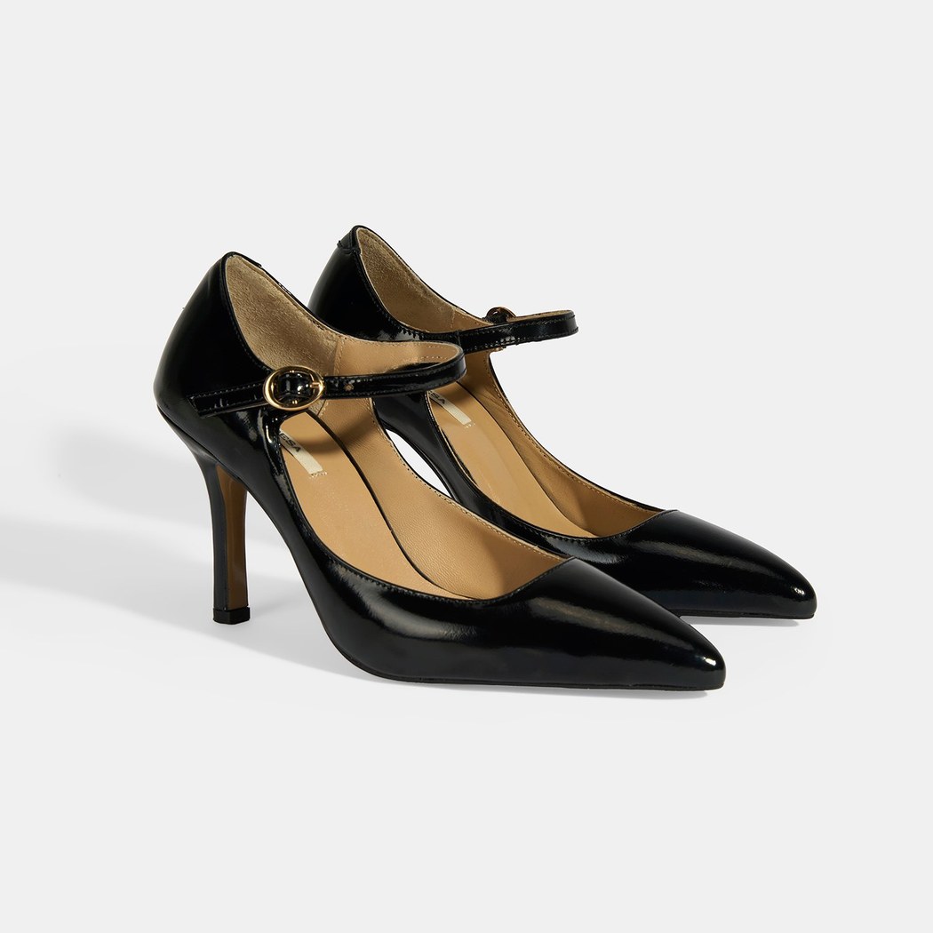 Kadın Siyah Topuklu Klasik Ayakkabı