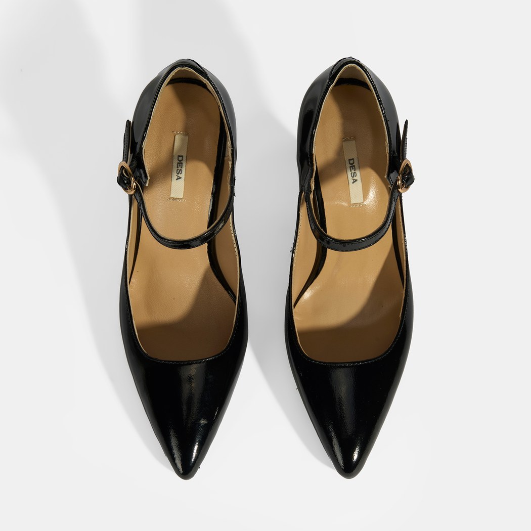 Kadın Siyah Topuklu Klasik Ayakkabı
