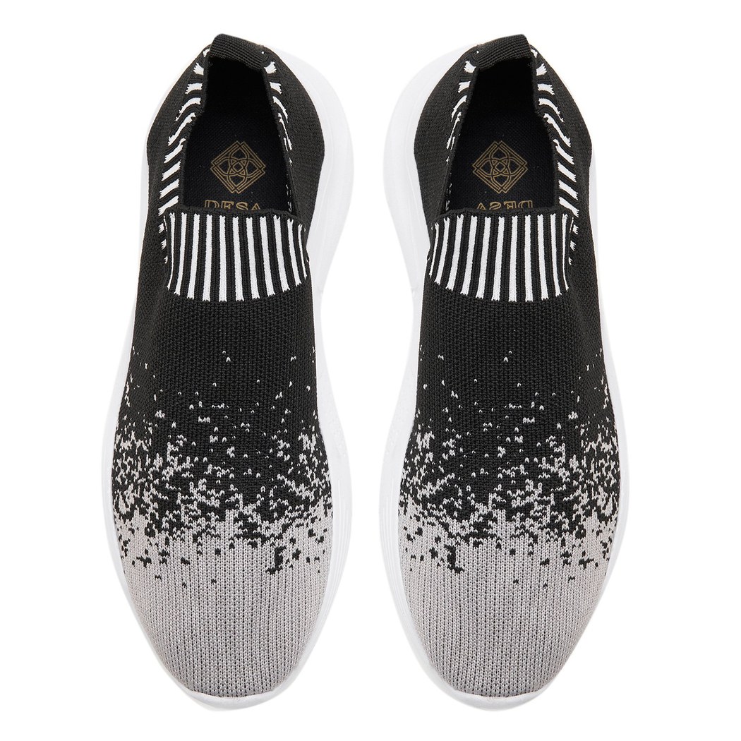 Kadın Siyah Triko Spor Ayakkabı