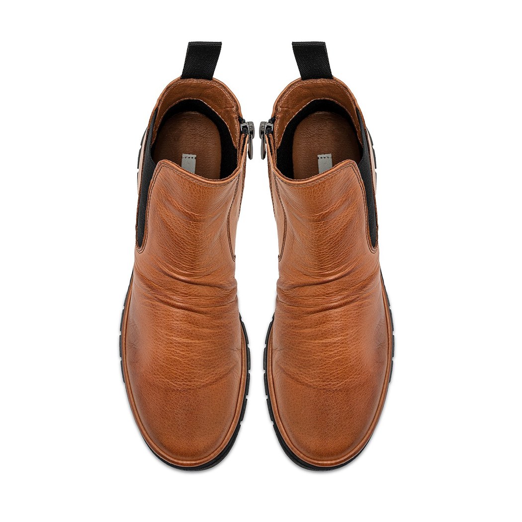 Kadın Taba Deri Bot