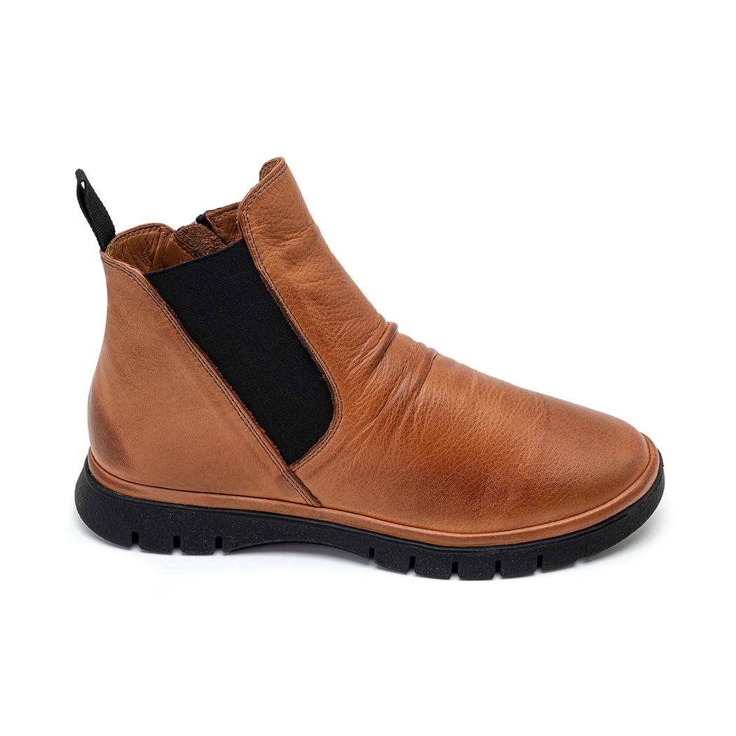 Kadın Taba Deri Bot