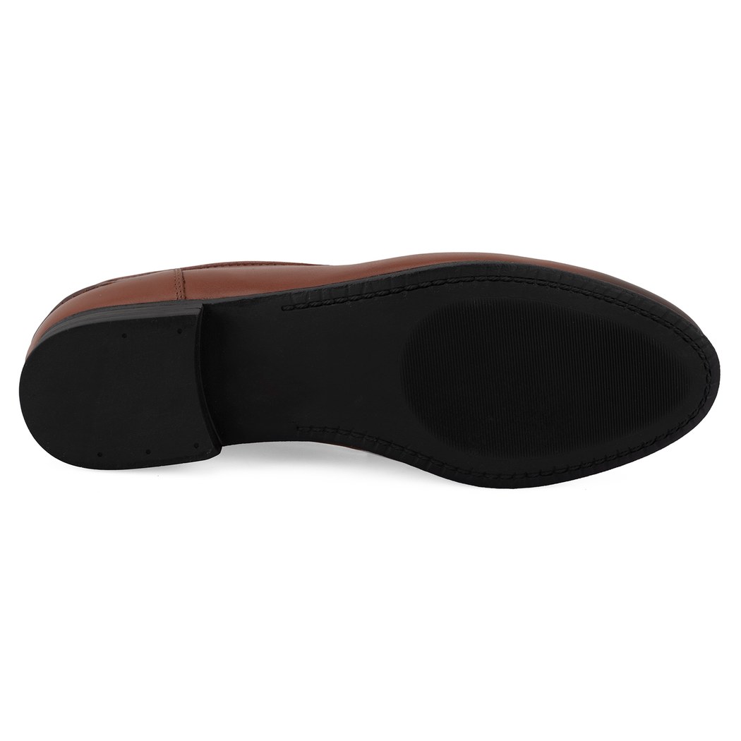 Kadın Taba Deri Günlük Ayakkabı