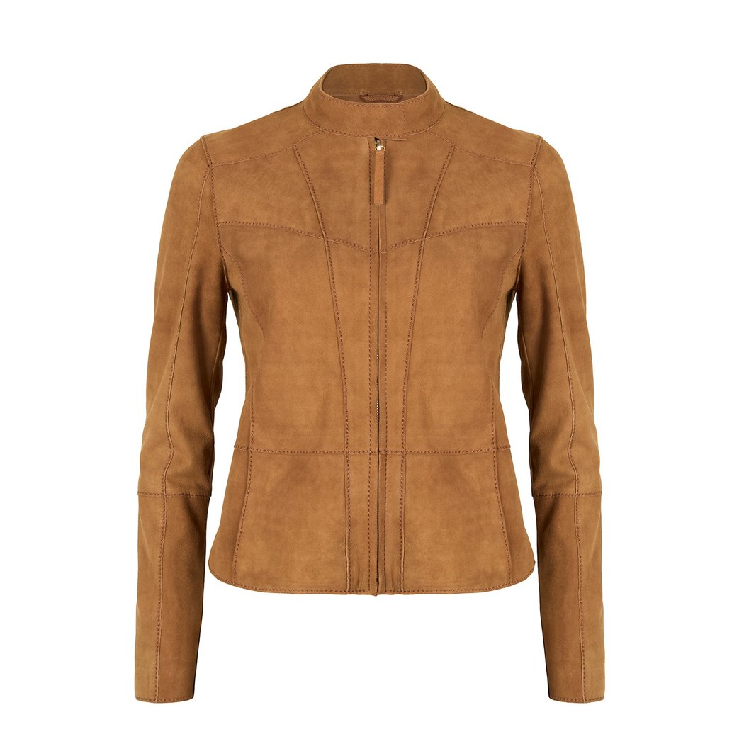 Kadın Taba Süet Ceket
