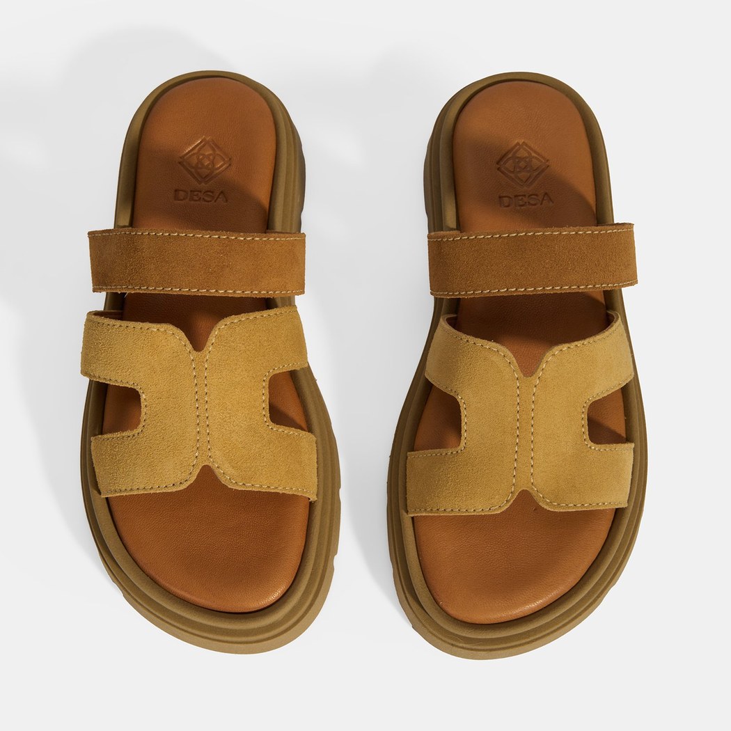 Kadın Taba Süet Terlik