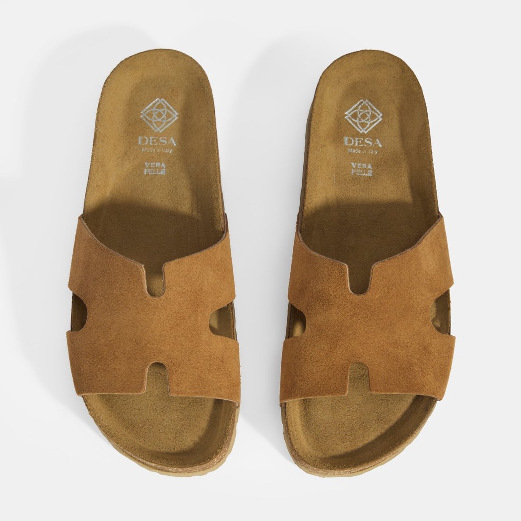 Kadın Taba Süet Terlik