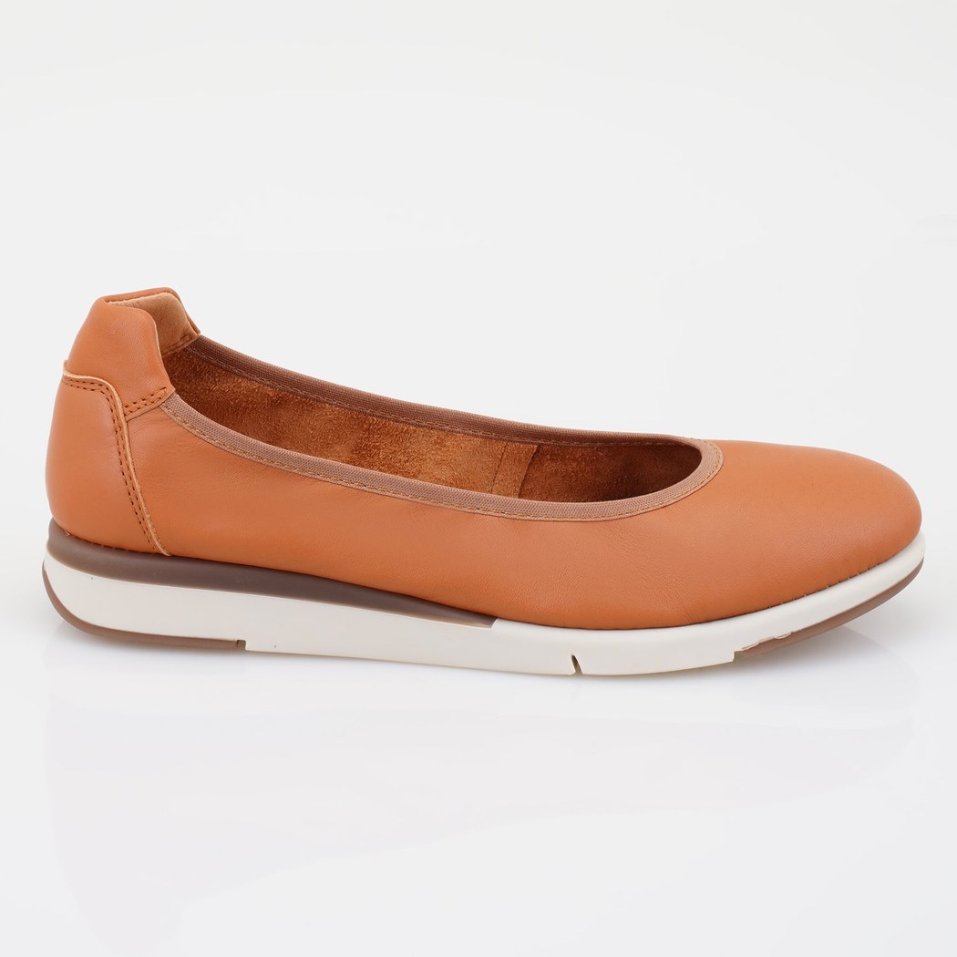 Kadın Ten DesaComfort Deri Günlük Ayakkabı