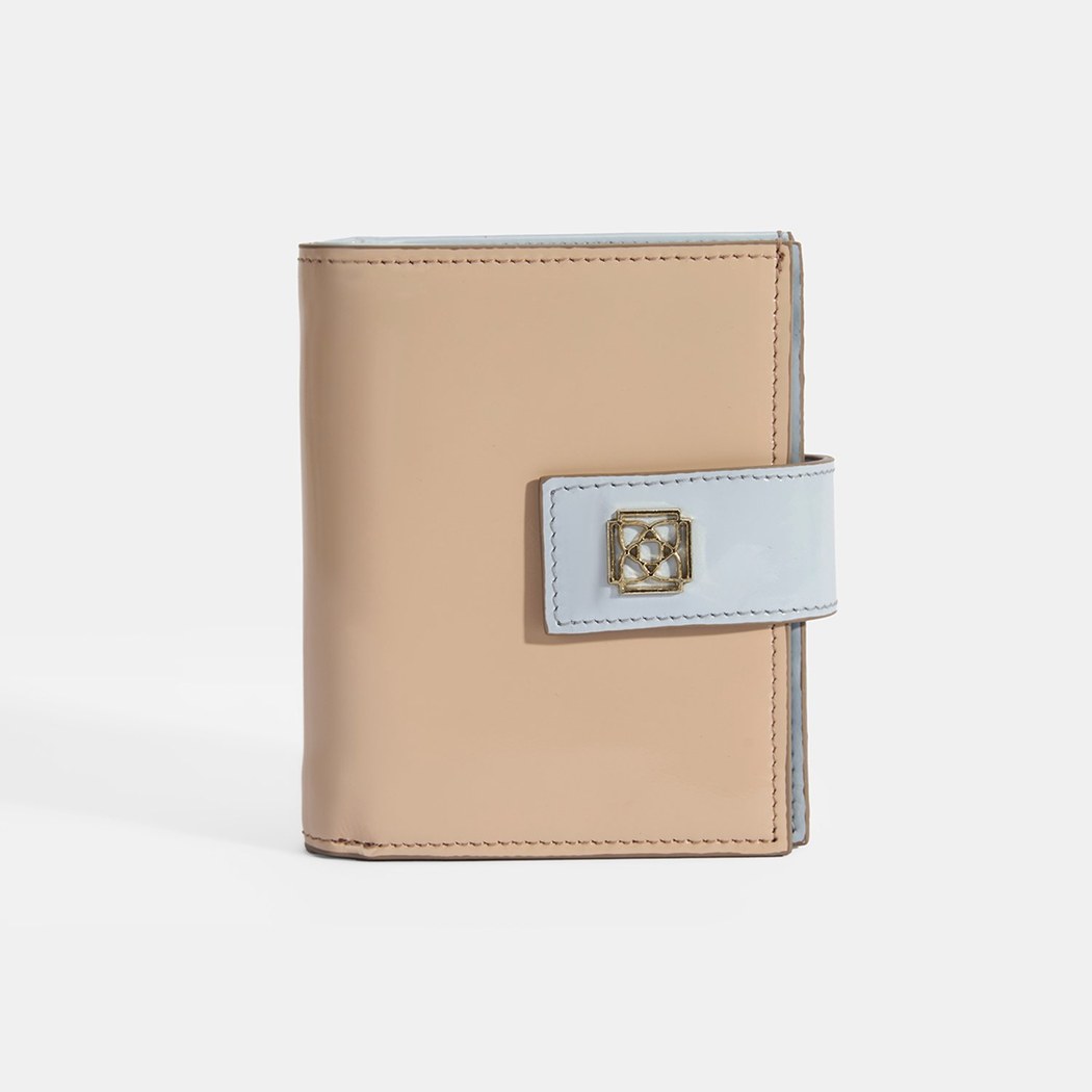 Kadın Ten / Mavi Deri Cüzdan