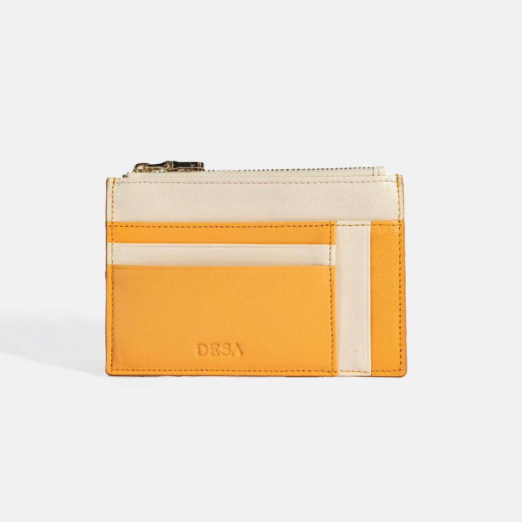 Kadın Turuncu Deri Cüzdan