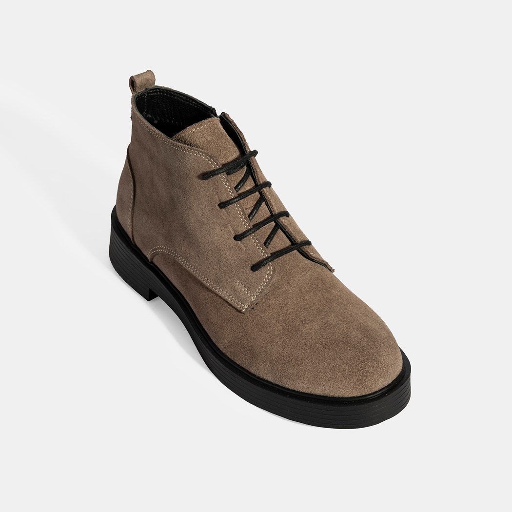 Kadın Vizon Bağcıklı Süet Bot