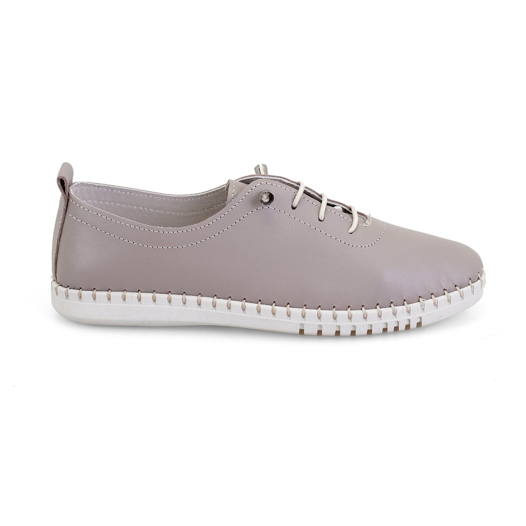 Kadın Vizon Deri Günlük Ayakkabı