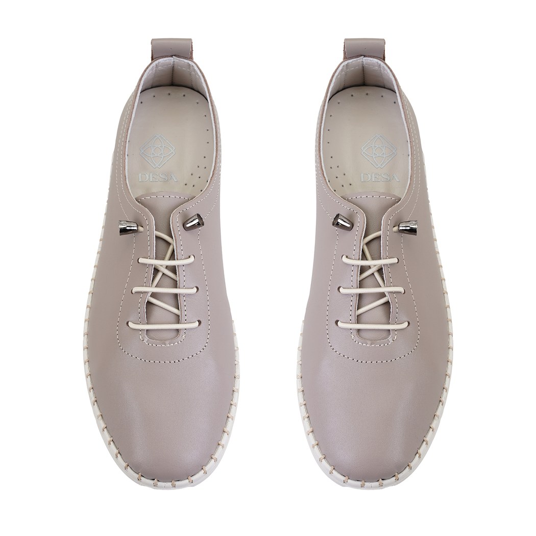 Kadın Vizon Deri Günlük Ayakkabı