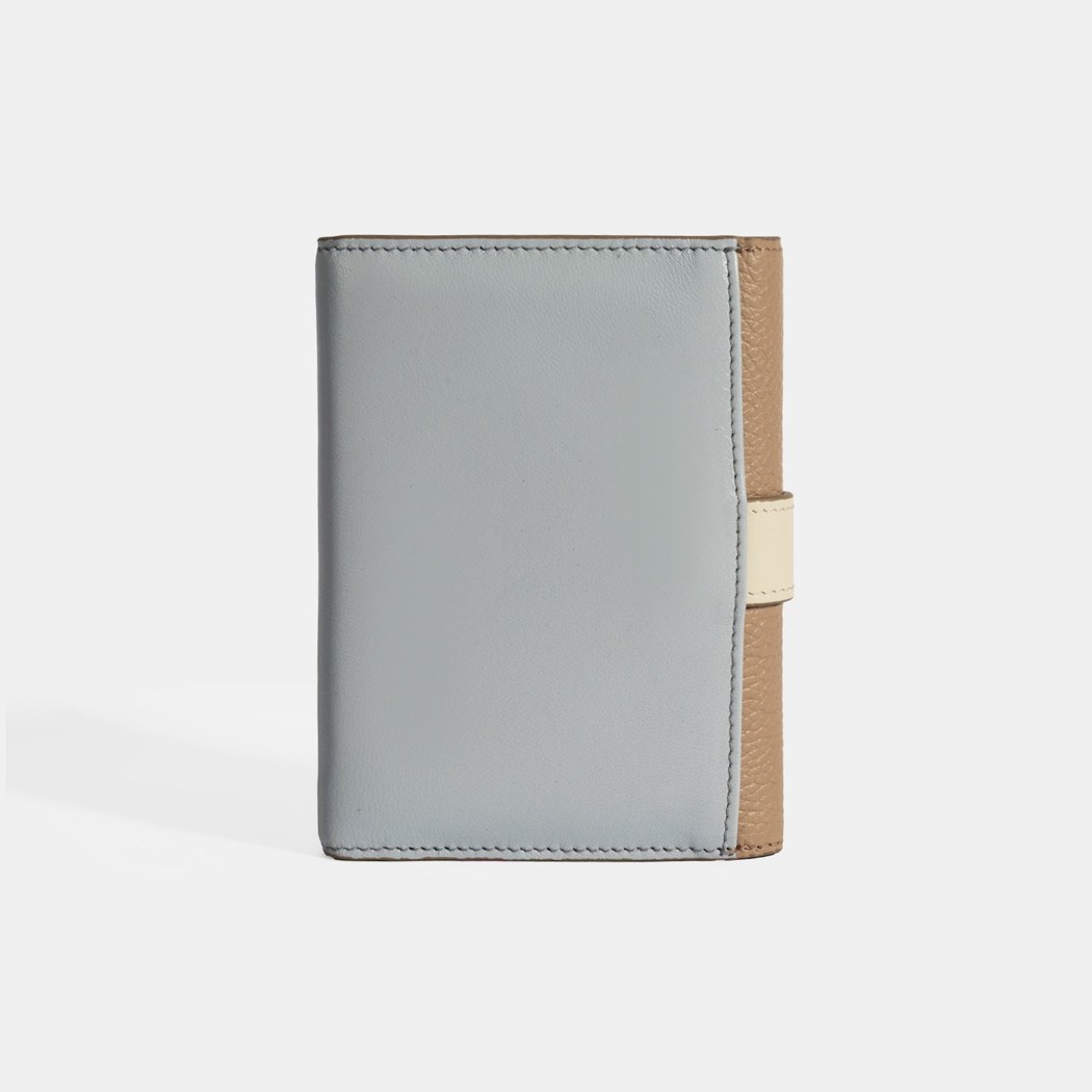 Kadın Vizon / Mavi Deri Cüzdan