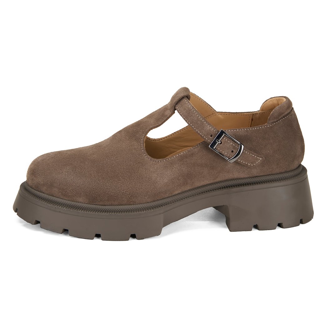 Kadın Vizon Süet Deri Günlük Ayakkabı