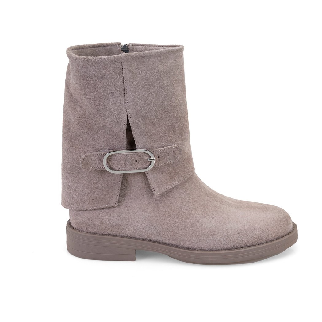 Kadın Vizon Toka Aksesuarlı Bot