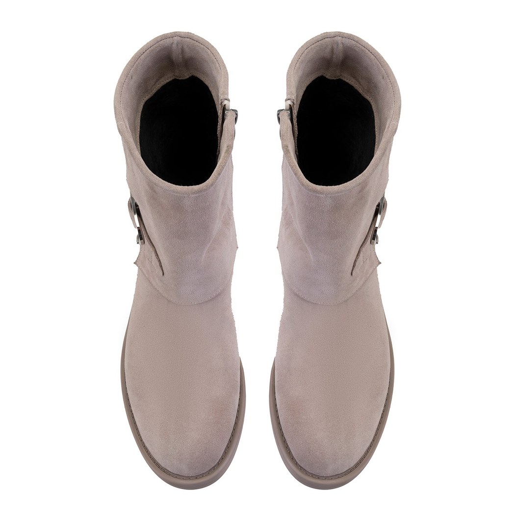 Kadın Vizon Toka Aksesuarlı Bot