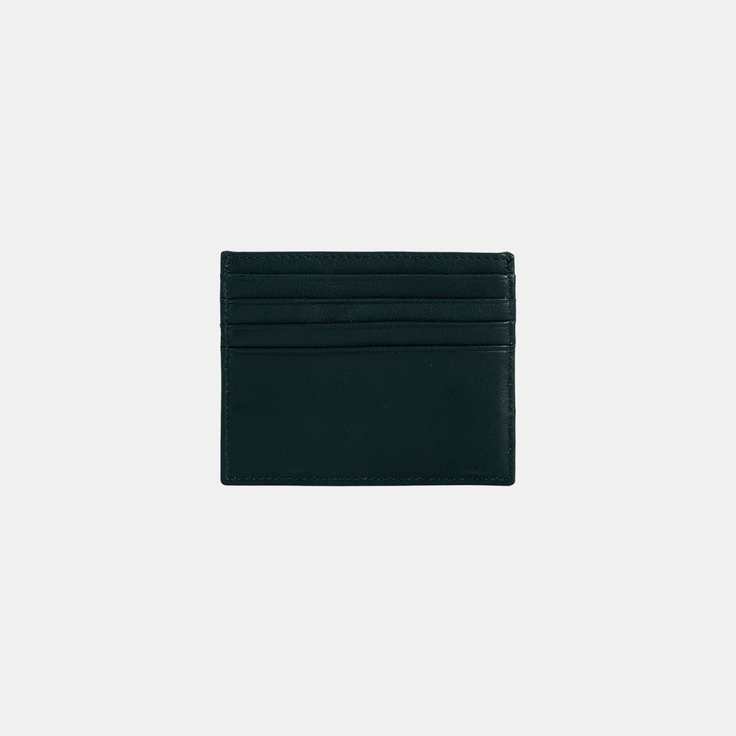 Kadın Yeşil Deri Kartlık