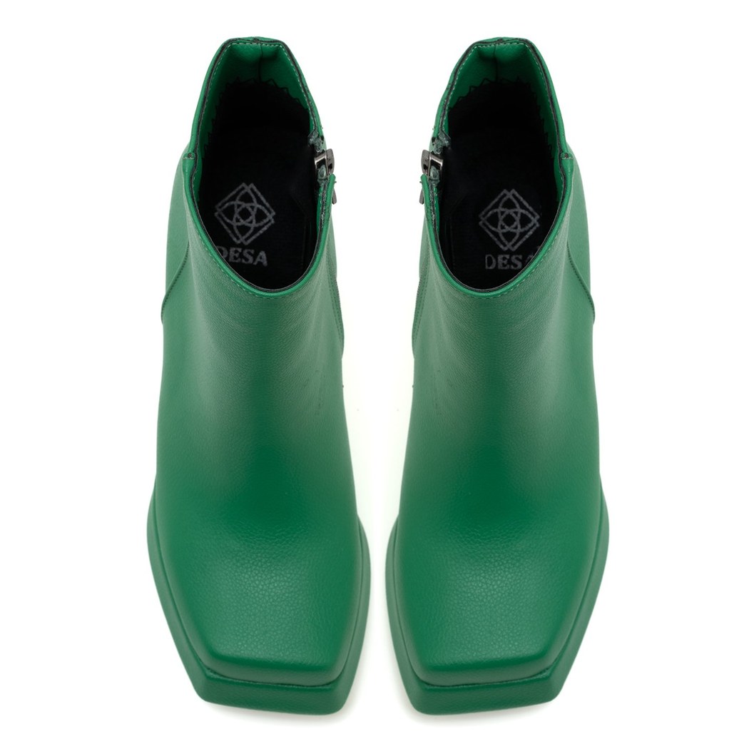 Kadın Yeşil Platform Topuklu Bot