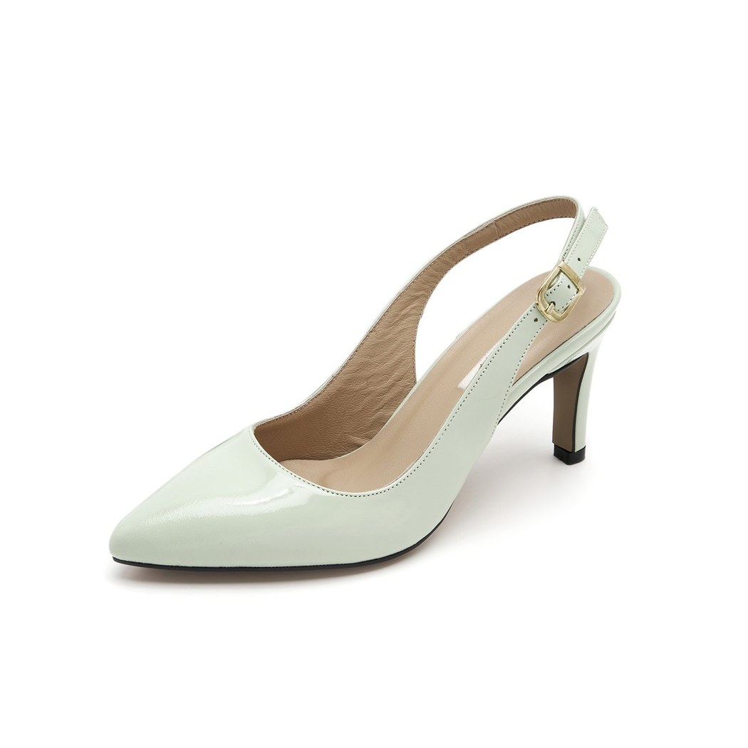 Kadın Yeşil Rugan Klasik Ayakkabı