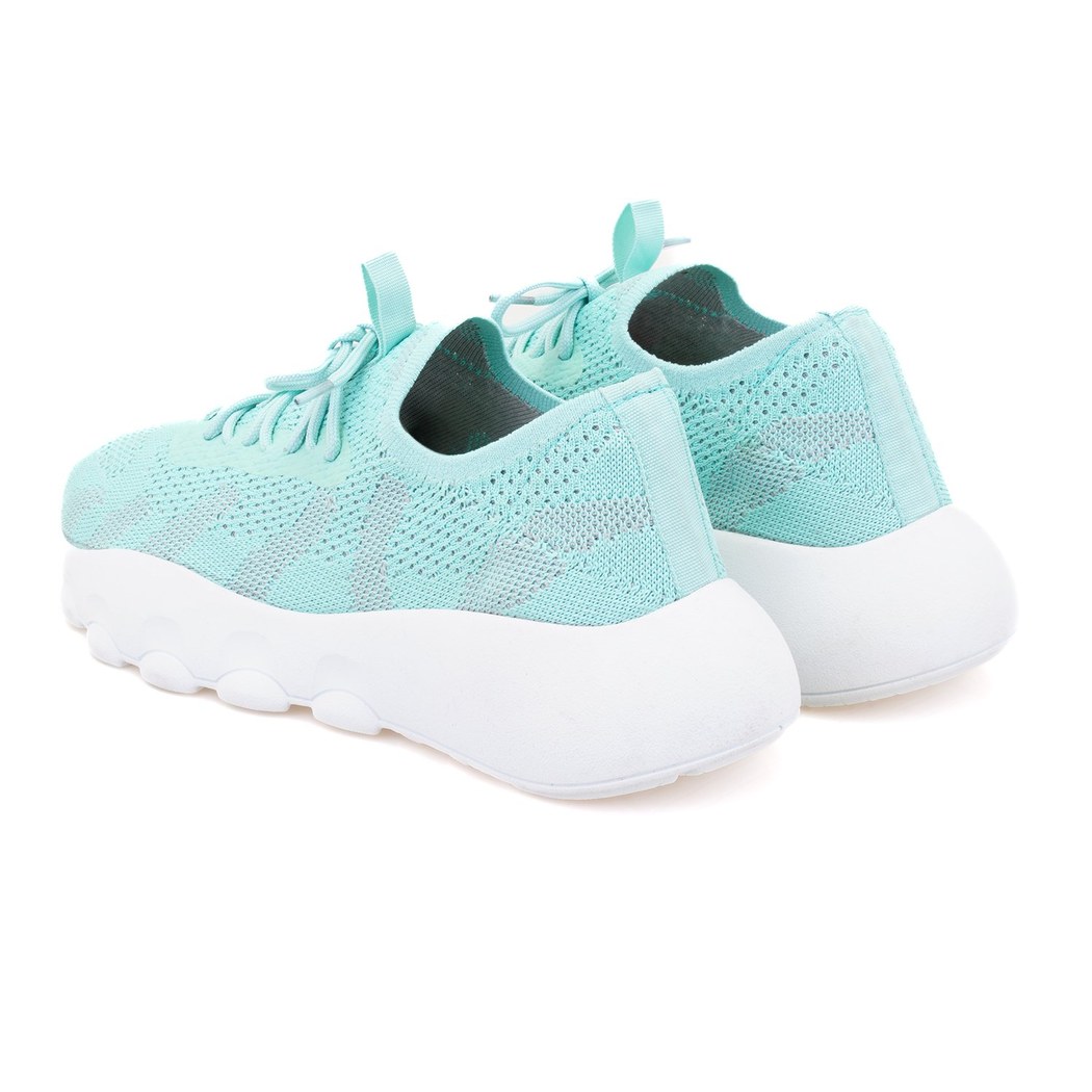 Kadın Yeşil Triko Spor Ayakkabı