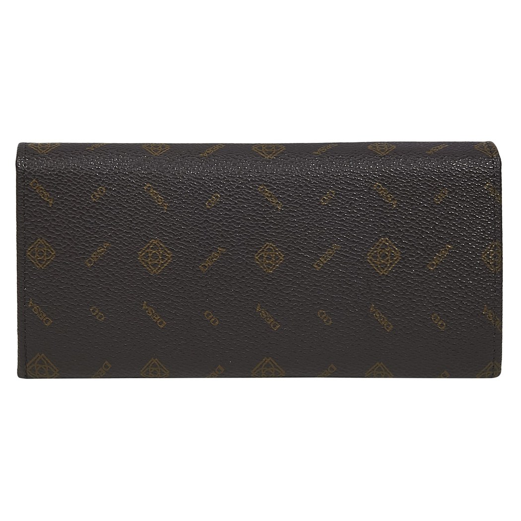 Kahve Belle Monogram Kadın Cüzdan