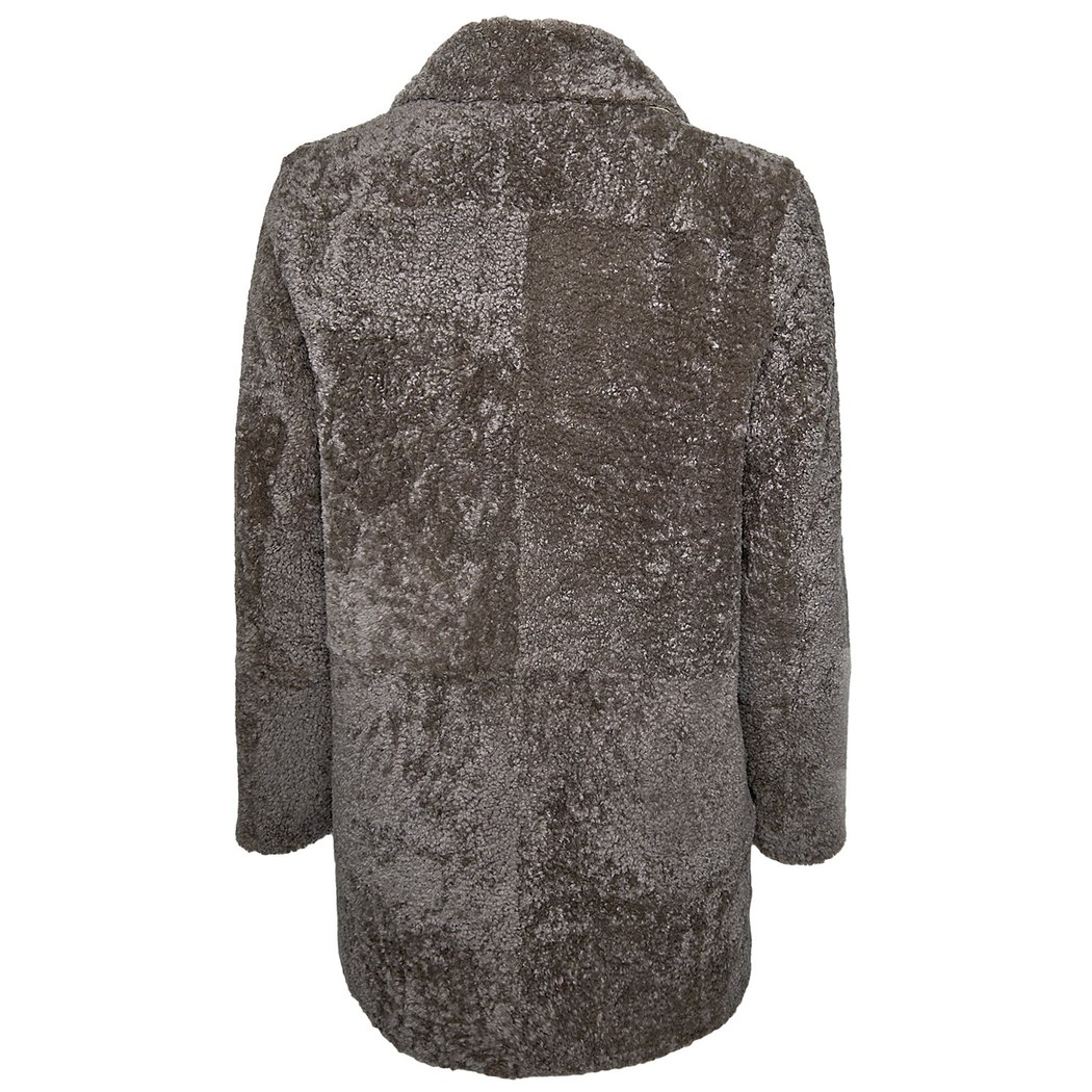 Kahve Clara Kadın Kürk Kaban