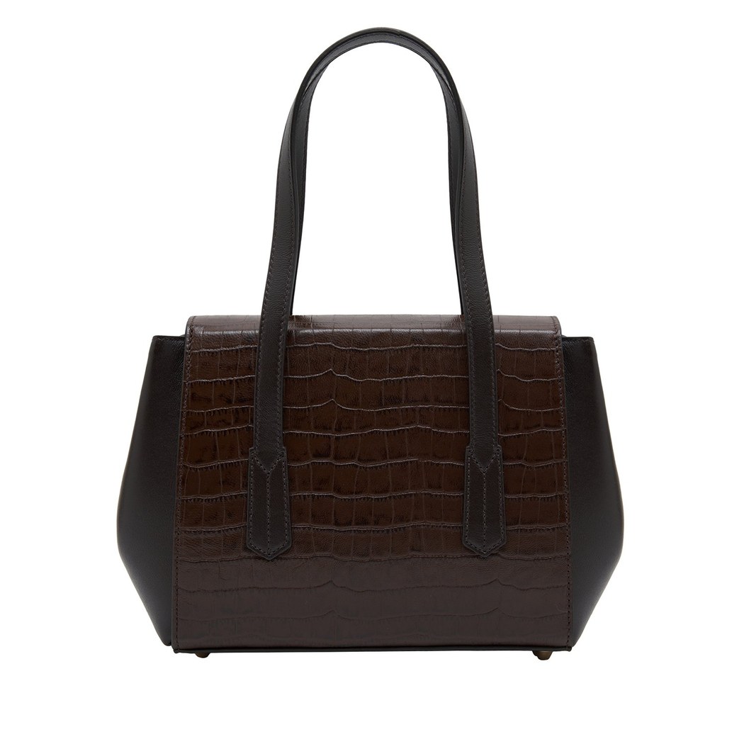 Kahve Dieb Kadın Deri El Çantası