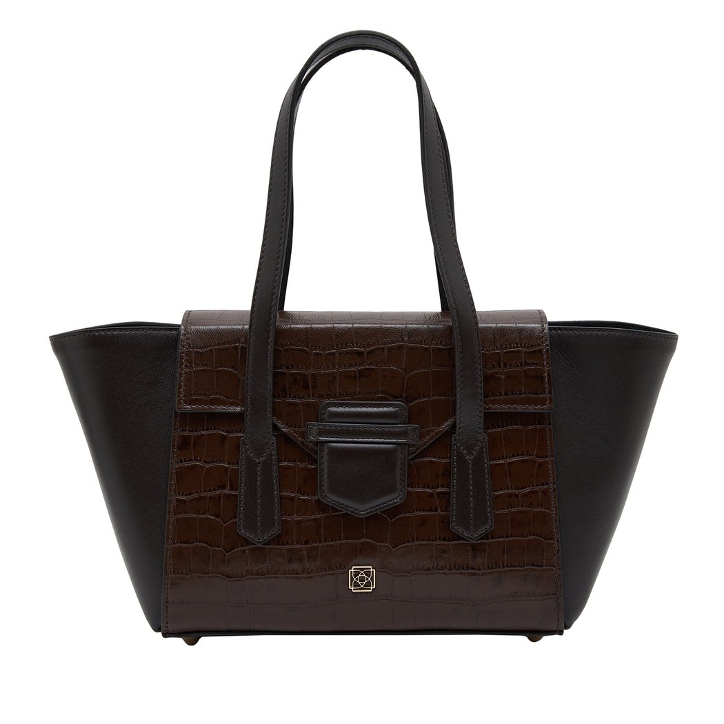 Kahve Dieb Kadın Deri El Çantası