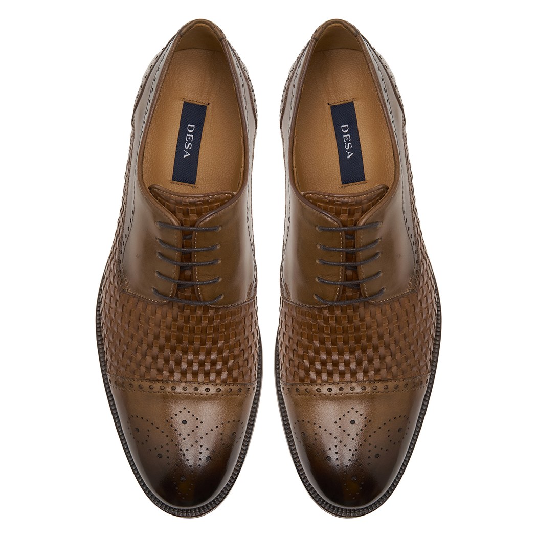 Kahve Erkek Deri Klasik Ayakkabı