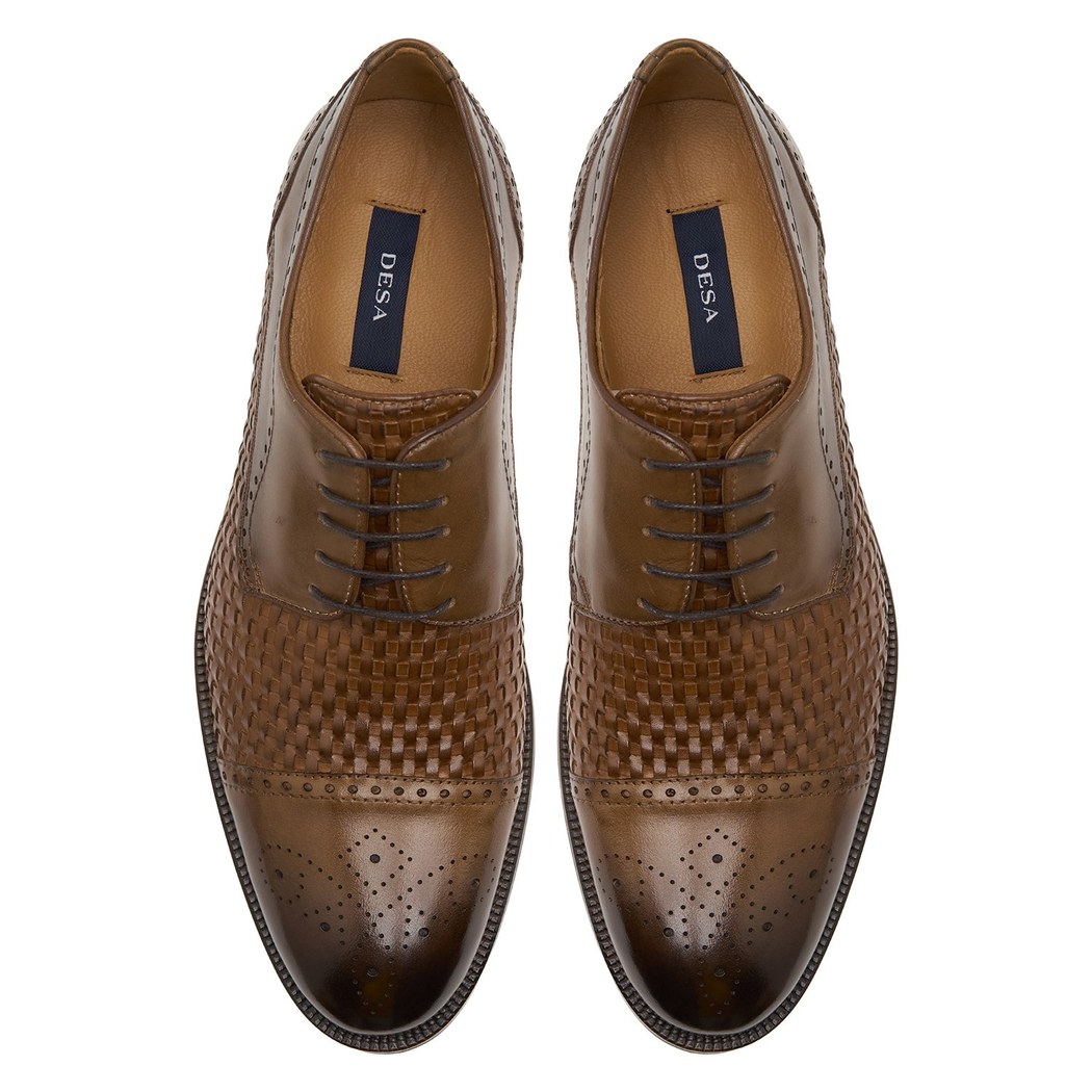 Kahve Erkek Deri Klasik Ayakkabı