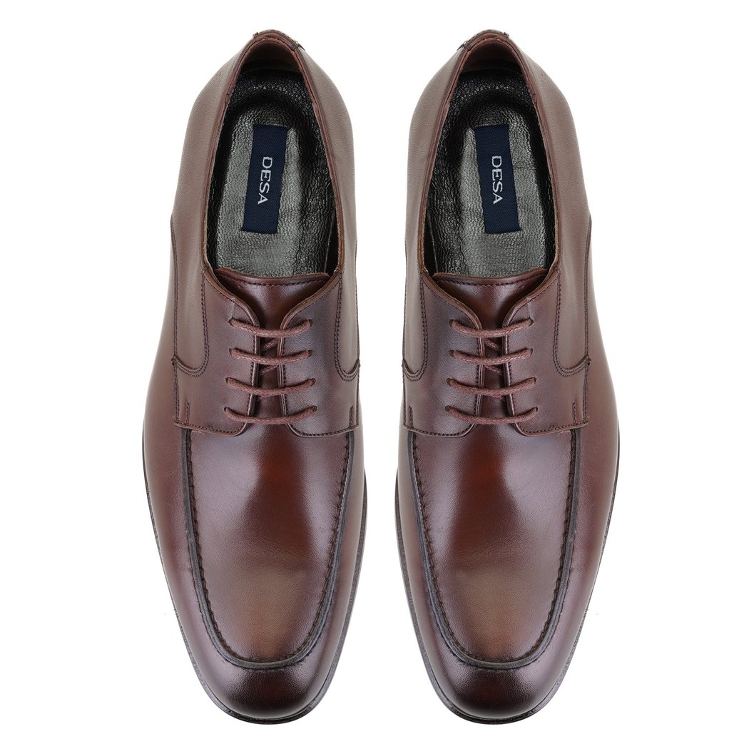 Kahve Erkek Deri Klasik Ayakkabı