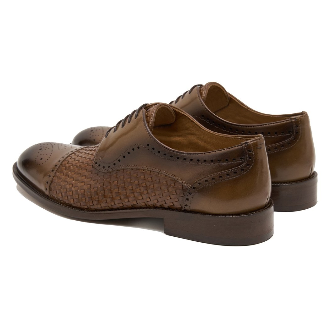Kahve Erkek Deri Klasik Ayakkabı