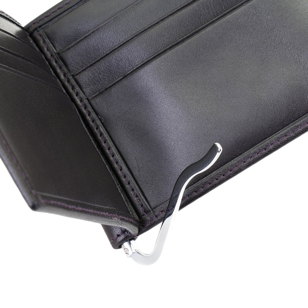 Kahve Erkek Para Klipsli Deri Cüzdan / Kartlık