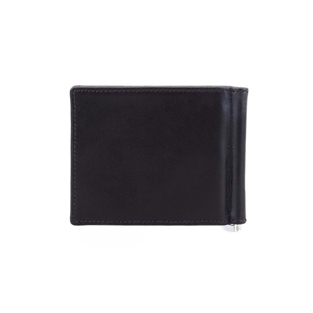 Kahve Erkek Para Klipsli Deri Cüzdan / Kartlık