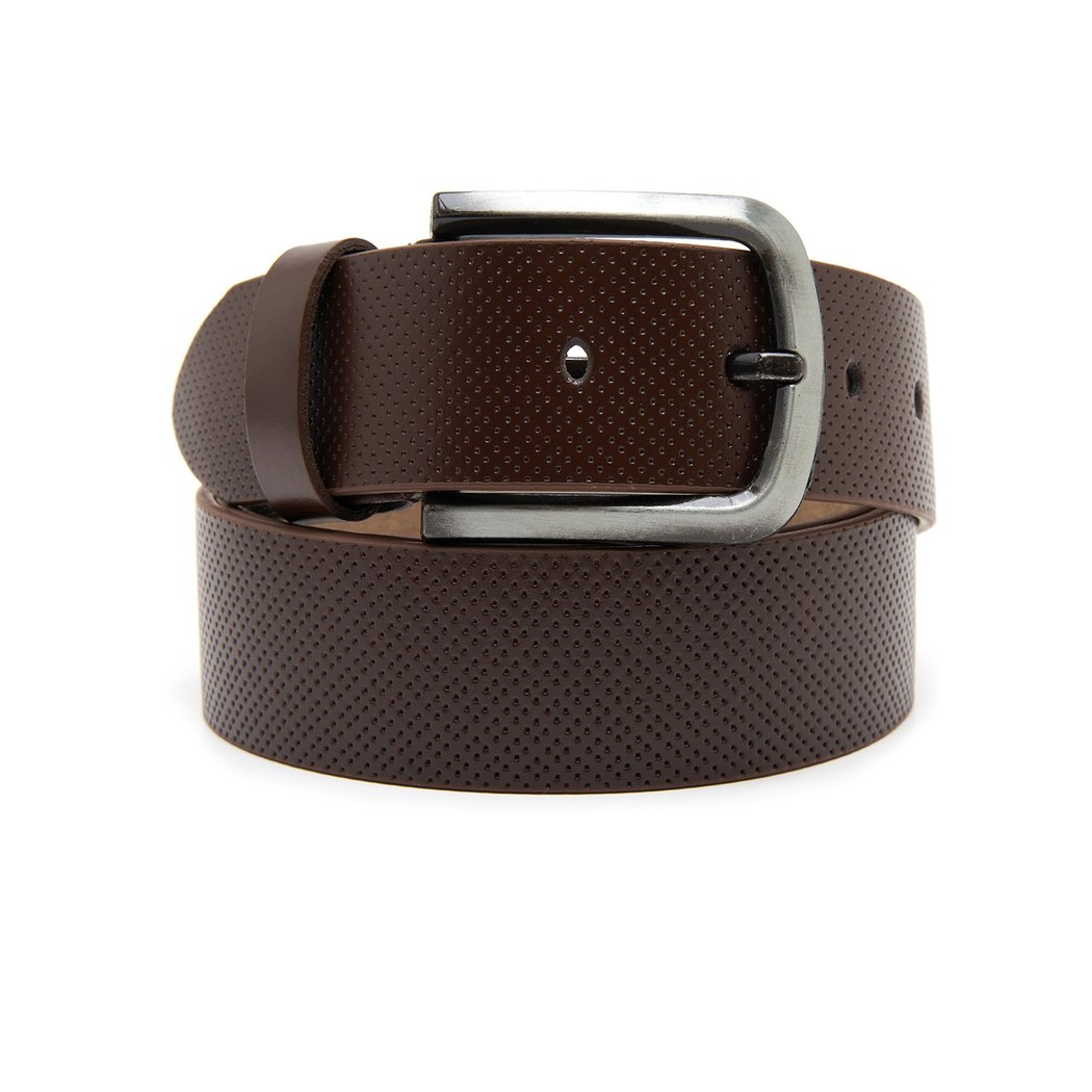 Kahve Erkek Spor Deri Kemer