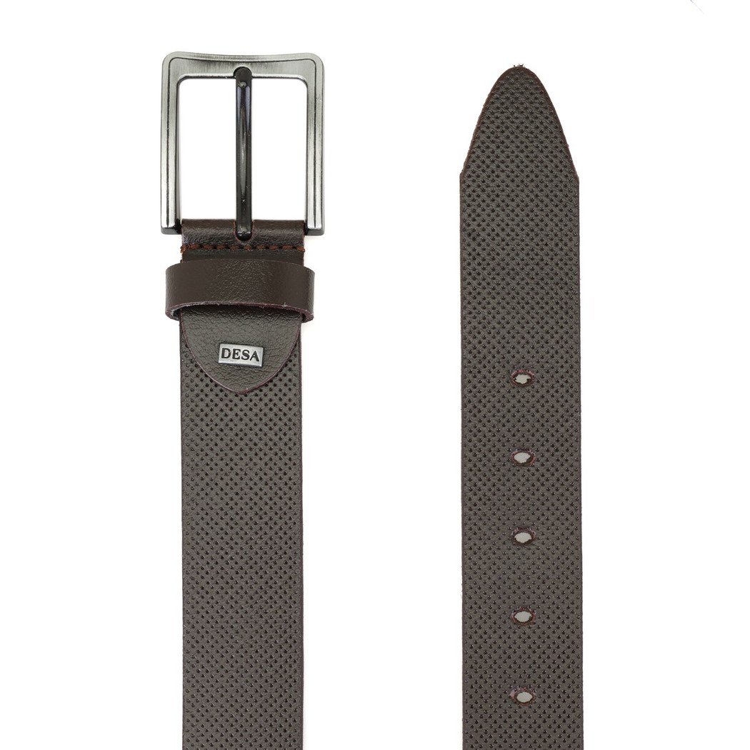 Kahve Erkek Spor Deri Kemer