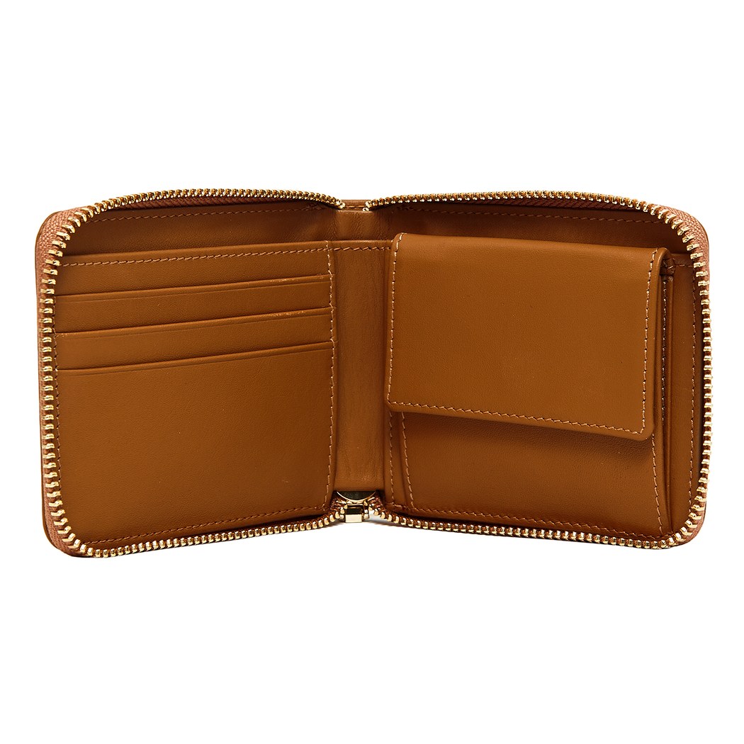 Kahve Fure Kadın Deri Cüzdan