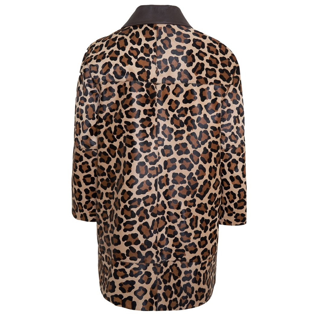 Kahve Iliana Kadın Kürk Mont