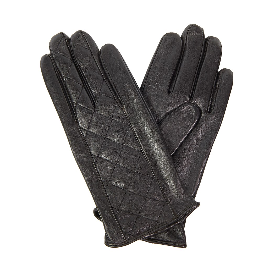 Kahve Kapitone Erkek Deri Eldiven