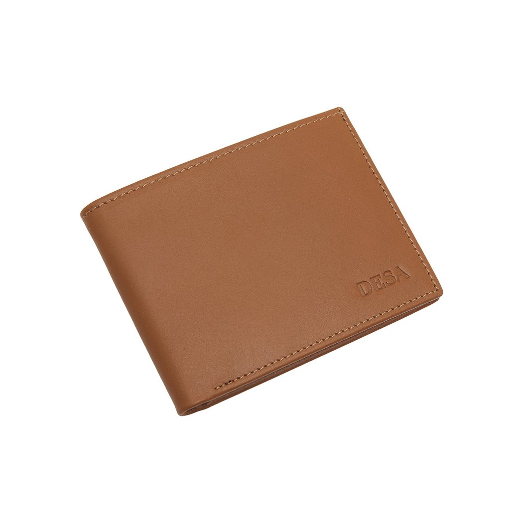 Kahve Mike Silky Deri Erkek Cüzdan