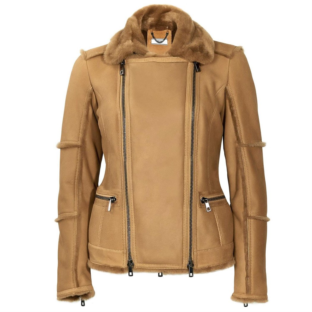 Kahve Nadine Kadın Kürk Mont