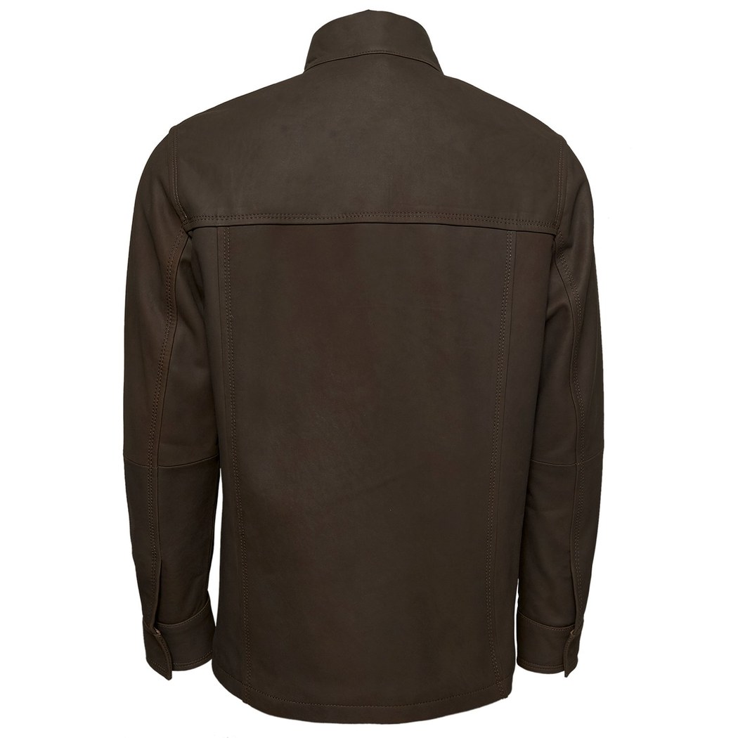 Kahve Nari Erkek Nubuk Kaban