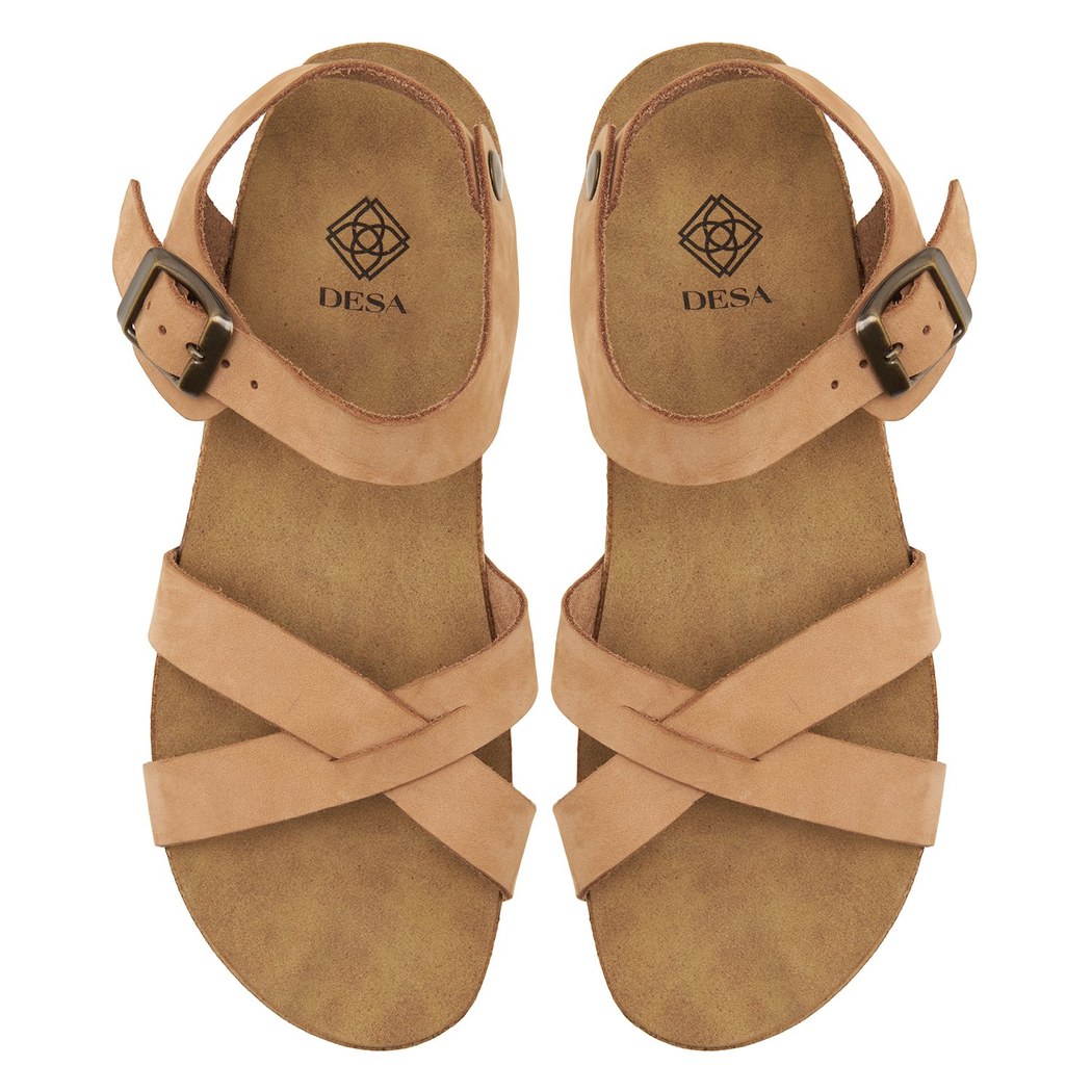 Kahve Pansy Kadın Sandalet