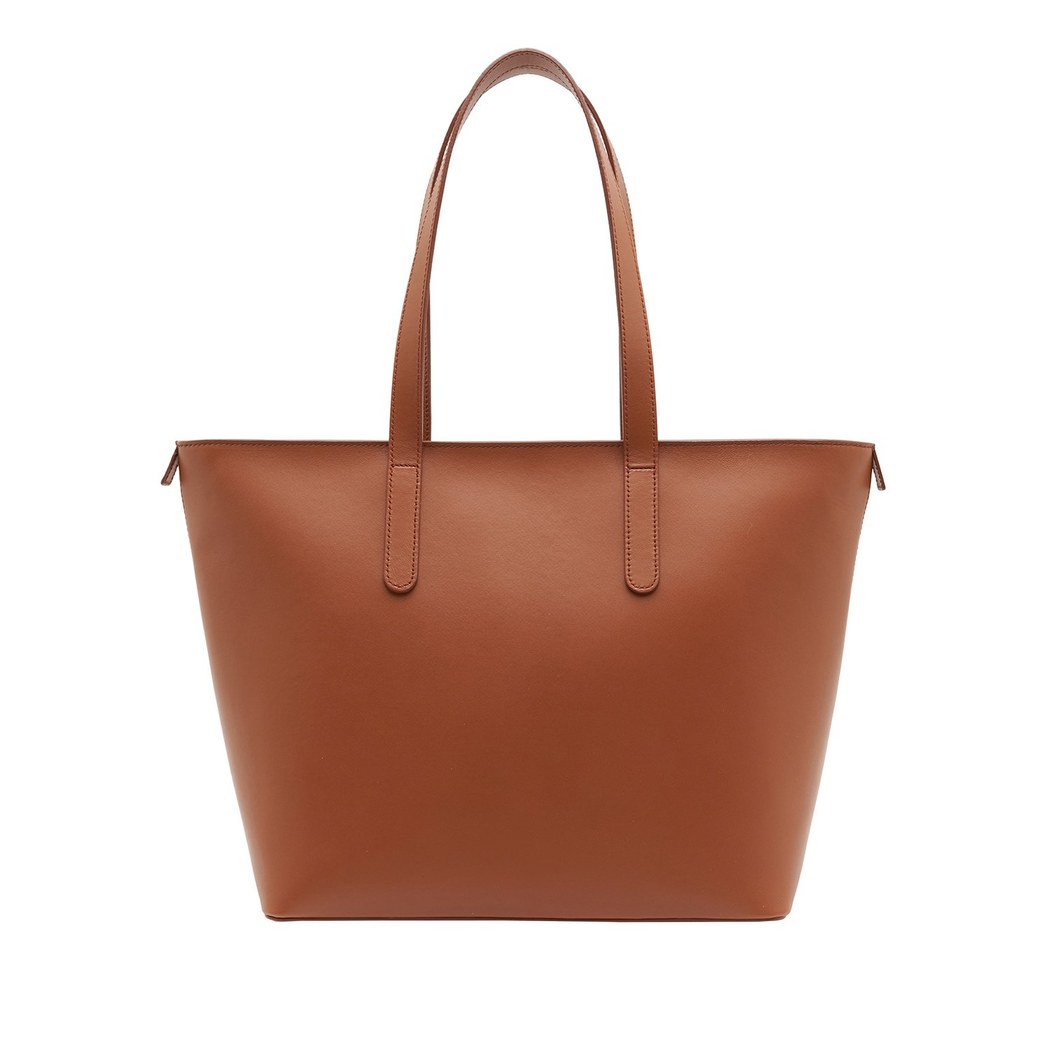 Kahve Sarah Kadın Deri Omuz Askılı Çanta