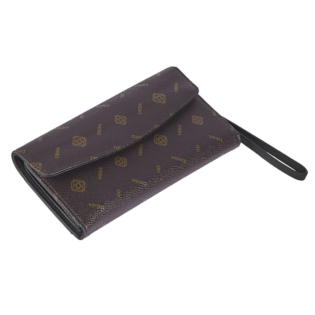 Kahve Sein Monogram Kadın Cüzdan