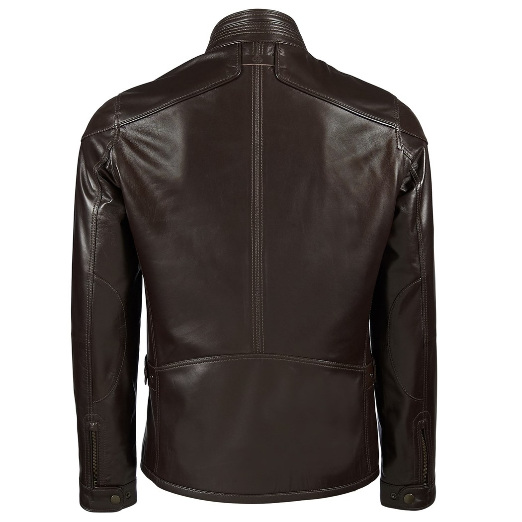 Kahve Tiago Erkek Deri Ceket