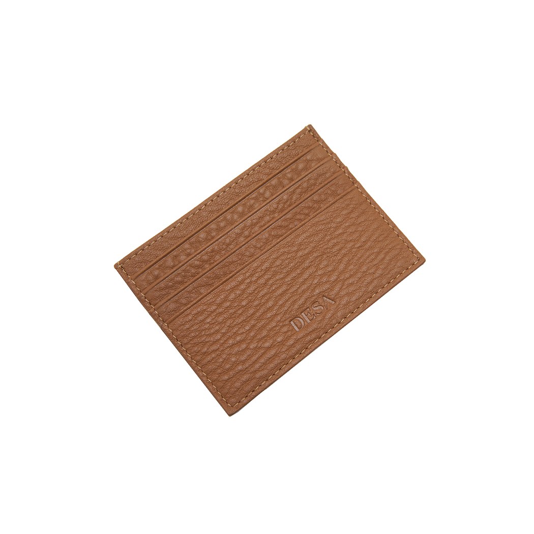 Kahve Vidal Floter Deri Kartlık