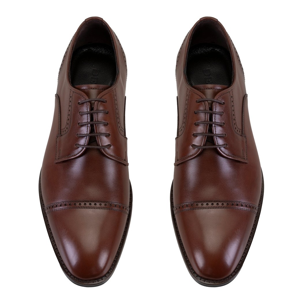 Kaleb Taba Erkek Deri Klasik Ayakkabı